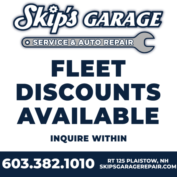 Fleet Discounts Available