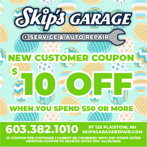 New customer service special plaistow, NH